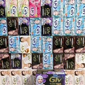 Giv Promo Murah 12pcs Sabun Giv Sabun Batang 72g Varian White Hijab & Hijab By Giv