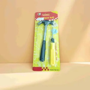 01225 Hammer Screwdriver Set 2 in 1 Obeng Bolak Balik + Palu Martil Home Tools