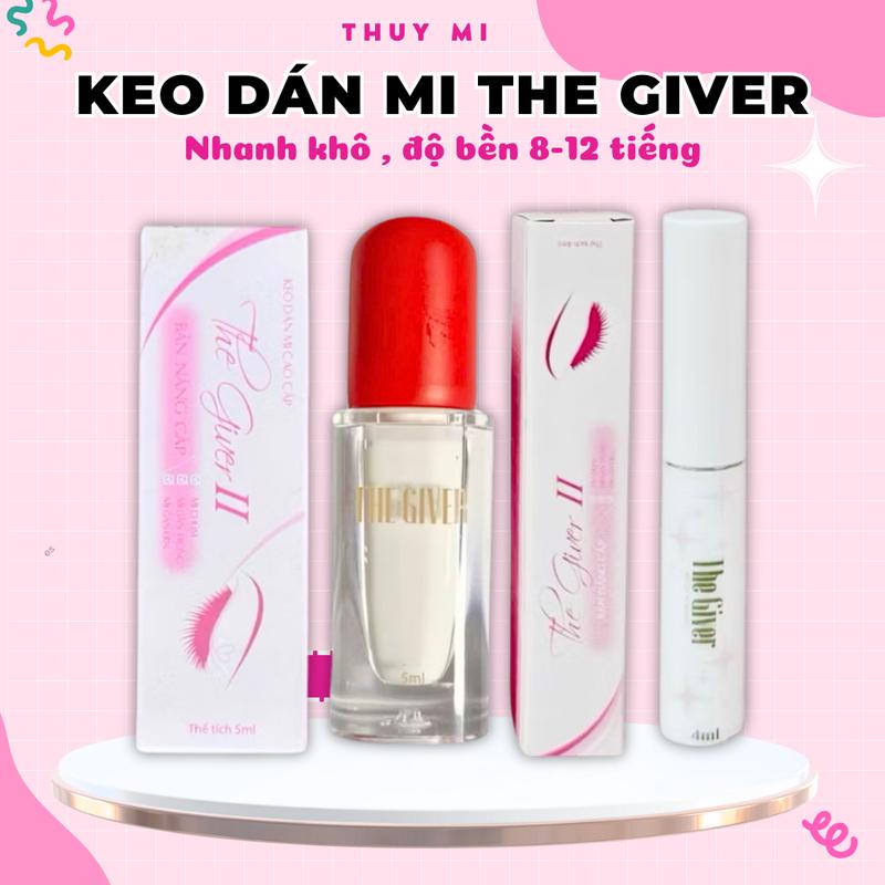  Keo Dán Mi The Giver Siêu Chắc Nhanh Khô Giữ 8-12 Tiếng Gắn Tất Cả Các Loại Mi Giả Thuỷ Mi 