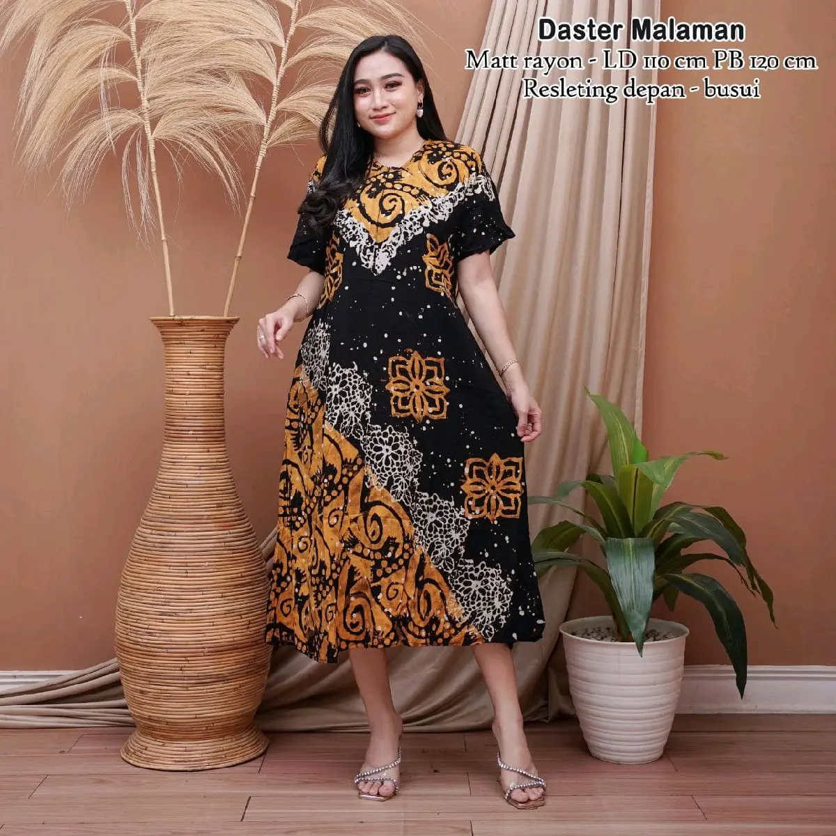 Daster Rayon Super Daster Cap Malaman Daster Rayon Twill
