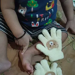 Sarung Tangan Anak Handuk Premium Karakter Tempel (PAUD - TK)