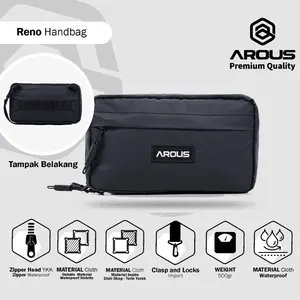 Arous Reno Clutbag Waterproof Pria Wanita Slingbag Pria Wanita Slempang Pria|soulderbag|bum bag Waistbag