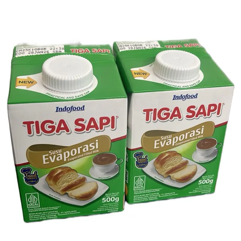 Susu Evaporasi Tiga Sapi 500g |  Susu Evaporasi Murah 2