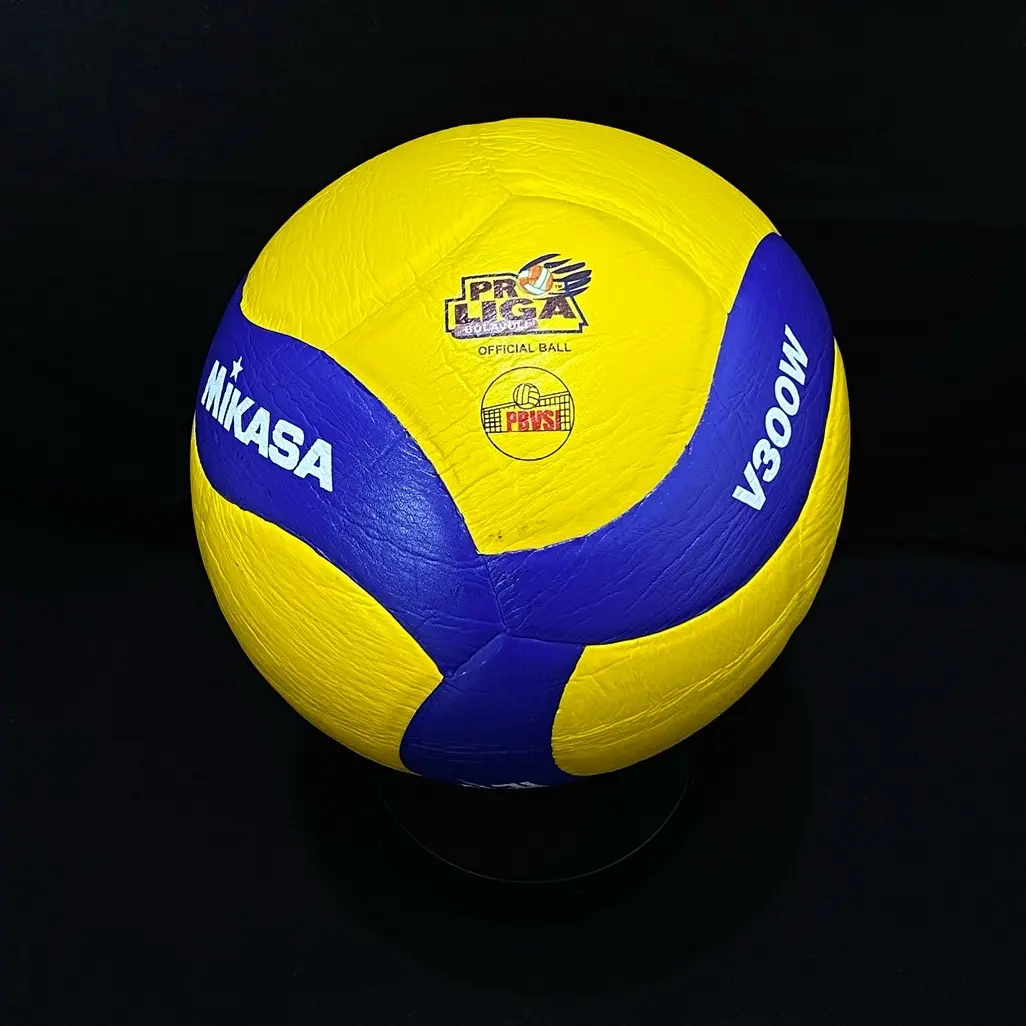 Bola Voli Mikasa V300W Grad Original Turnament Pres Mesin Tekstur Kulit Jeruk Gratis Pompaan Jaring Pentil Alat Olahraga Volley Ball Outdoor Gransi Bocor bola voli spons bolavoli moltenflistatec5000 Synthetic Leather Volleyballs jaring standar ucl hijau r