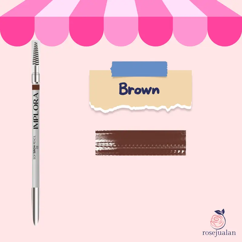 IMPLORA SOFT EYEBROW PENCIL | PENSIL ALIS 3