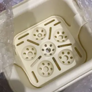 Han River Panci Listrik 6-in-1 Egg Cooker 300W Low Watt Multifungsi Steamer Tray Kukus & Cup Kukus