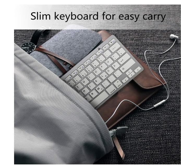 Product Introduction of Ultra-thin Bluetooth Keyboard Mobile iPad Tablet Keyboard Universal Bluetooth Wireless 6