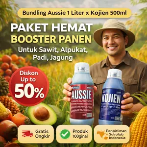 PAKET KOMBO PANEN – AUSSIE & KOJIEN – Dukung Pertumbuhan Awal & Perlindungan Akar