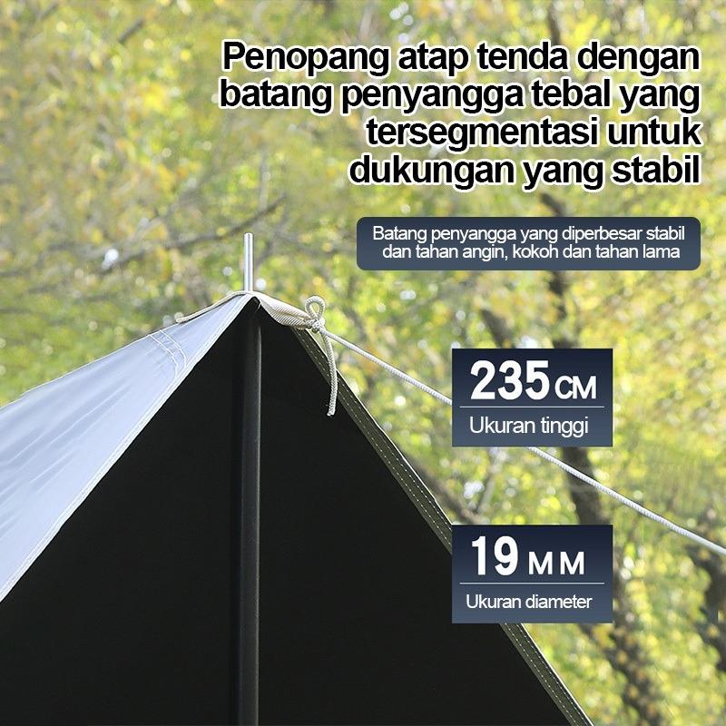 Product Introduction of Set Lengkap Tenda Luar Ruangan Tenda Kubah 3X4.5 Penutup Tenda Tahan UV dan Tahan Air/3X3M Penutup Tenda Waterproof tarptent 28