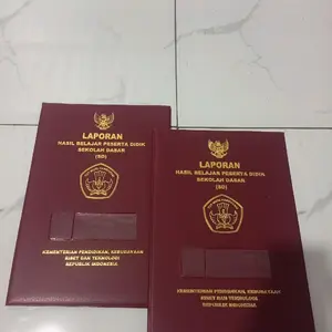 map raport// sampul raport//untuk SD(umum)//isi 6 lembar