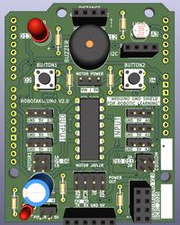 Koding Detonator Arduino Jual ROBOTAKU UNO SHIELD V2.0 - Shield Arduino Uno Untuk Belajar Koding ...