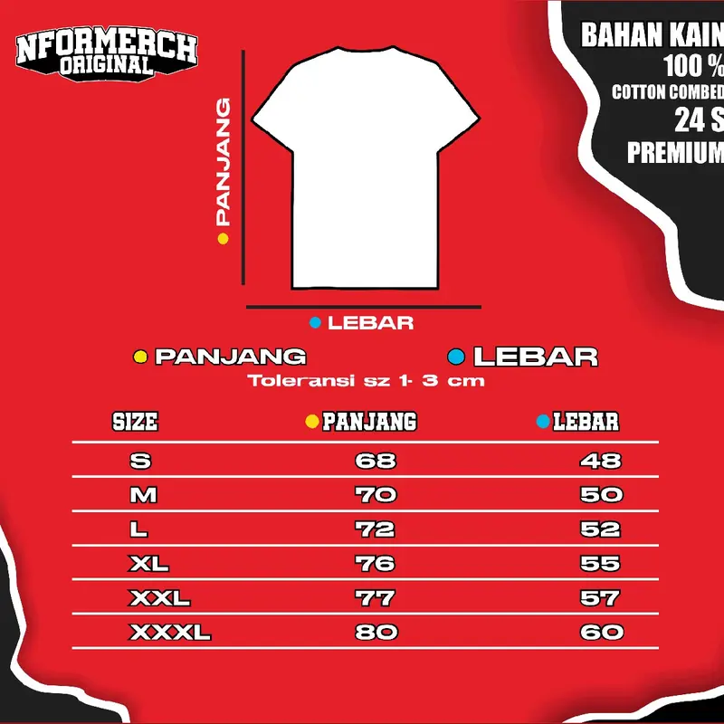 T-shirt kaos pemuda tersesat code gangster Cowok Keren Panjang 7