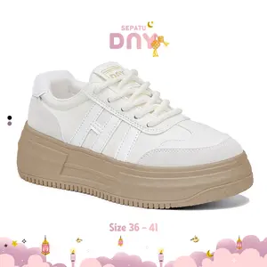 Sepatu.DNY Sepatu Tinggi Wanita 5cm Sneakers Joging Cewek Training Kekinian SP-417