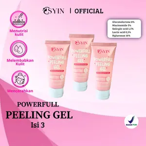 Osyin Glow ( Bundling Isi 3 ) Powerfull Peeling Gel 30gr