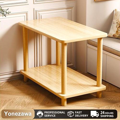 Bàn phụ sofa Bàn cà phê phòng khách Bàn góc Bàn đầu giường Bàn lưu trữ phòng ngủ Tab đầu giường Kệ decor chân gỗ Kệ Để Đồ