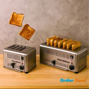 Bread Toaster 4 Slice | Bread Toaster 6 Slice | Mesin Pemanggang Roti Tawar | Fomac