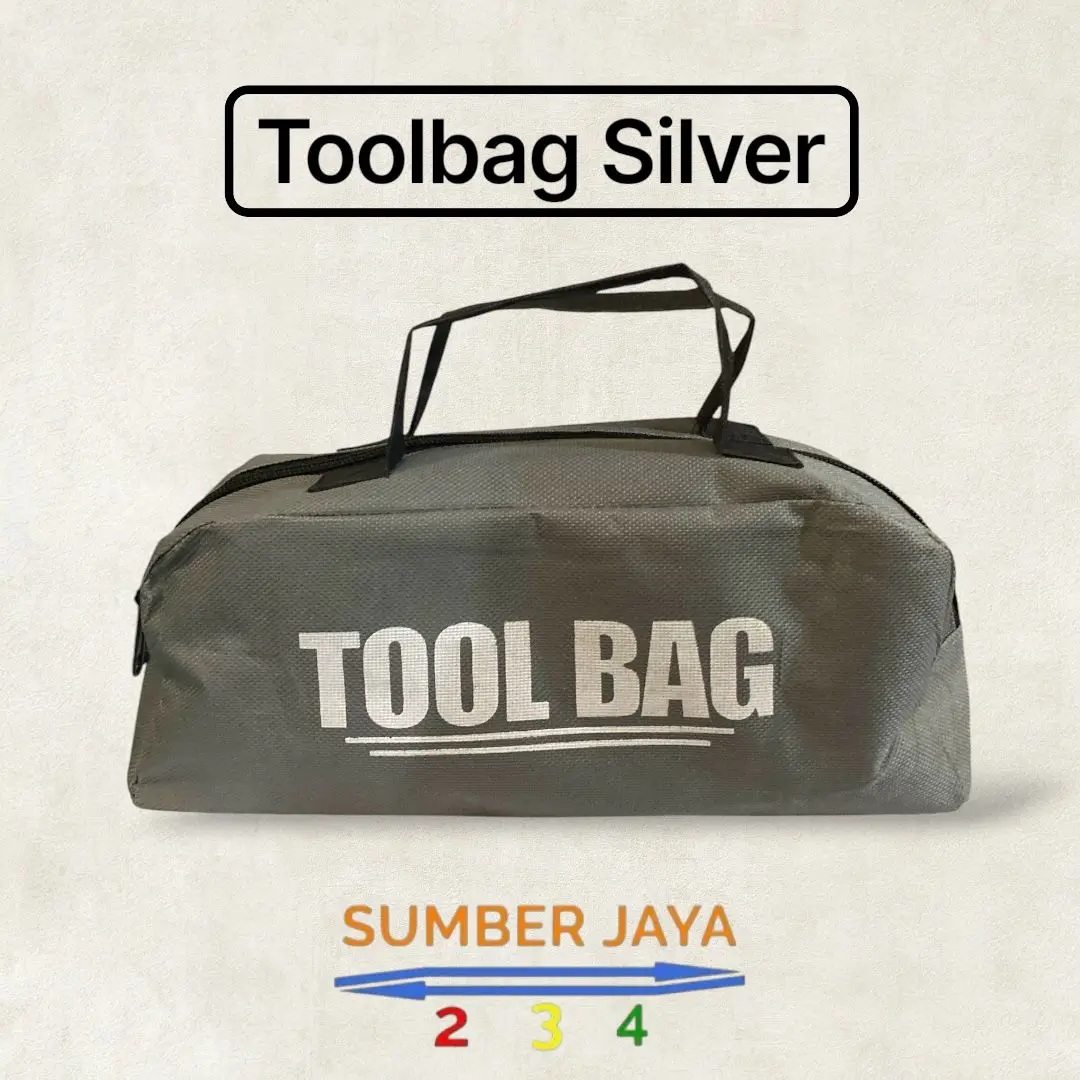 Tas Peralatan / Tas Perkakas / Tool Bag Serbaguna ABU-ABU GRAY Tol Bag Tool Bag Toolbag