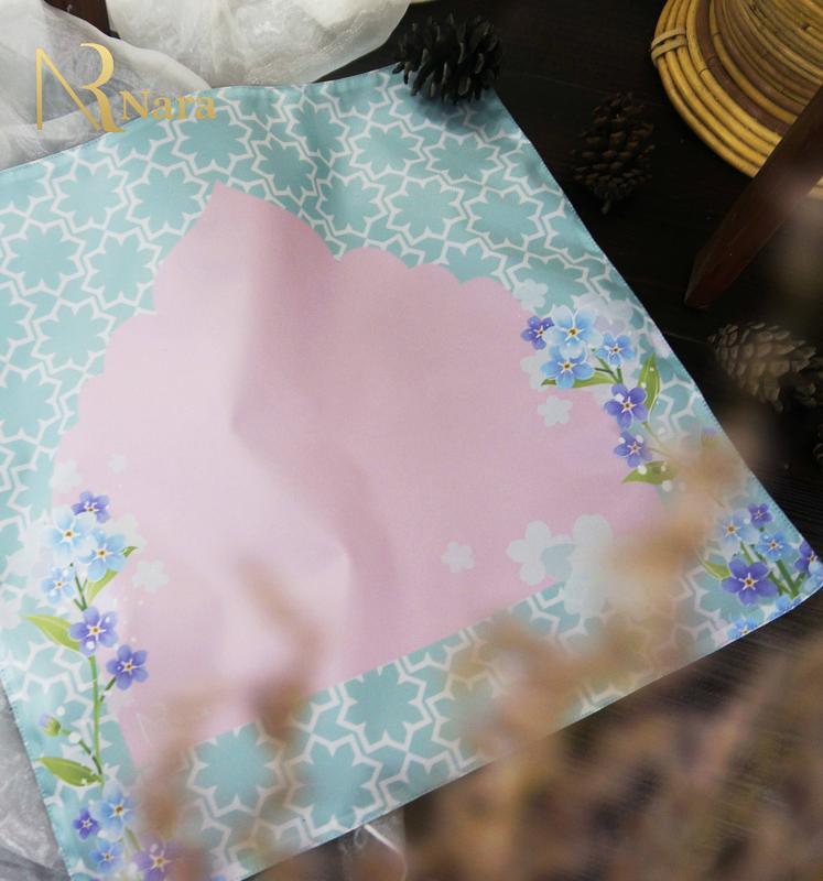 Sajadah Traveling Sujud LILY - TOSCA Pocket Saku Waterproof Printing Prayer Mat Traveler Mini Sajadah Sujud Traveling Traveler 7