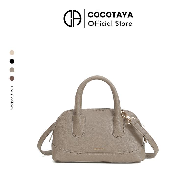 Cocotaya Calla Bag Đơn giản thời trang có thể xách tay cũng có thể đeo chéo túi xách đơn giản.