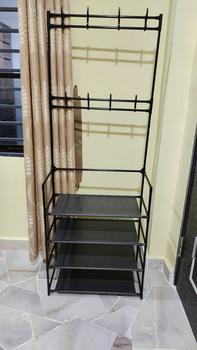 Product Review of All-in-One Hanger Door Shoe Storage Rack Dust Shoe Cabinet Rak Pakaian Rak Kasut Rak Beg Shampoo from S** M**G 1