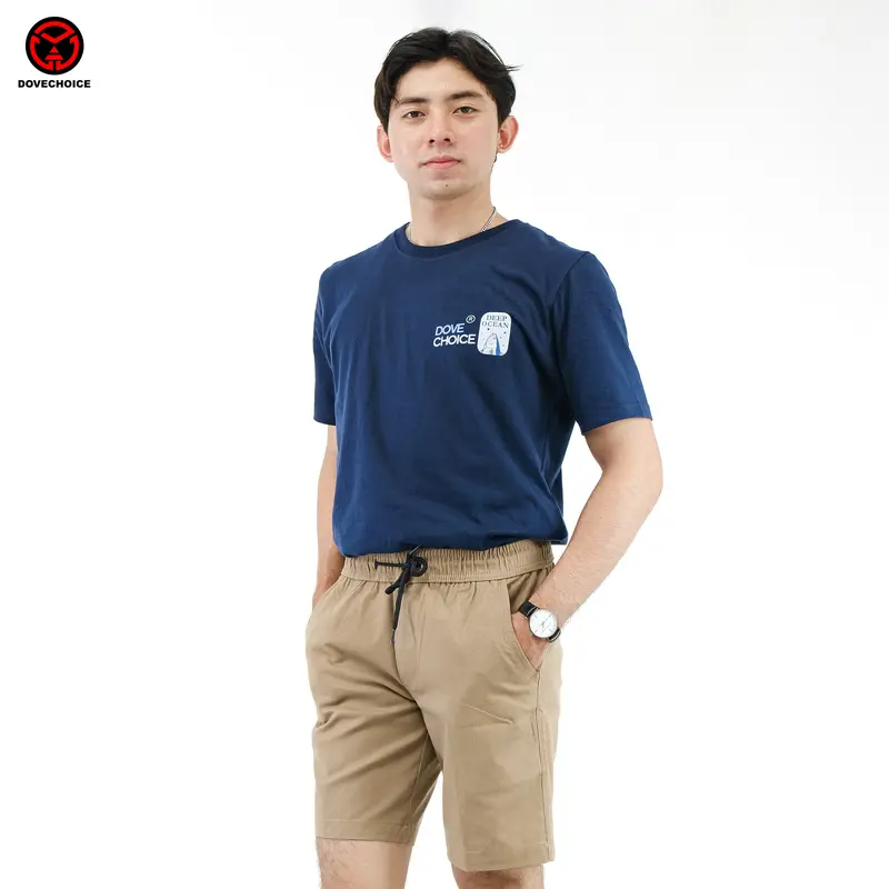 Dovechoice Celana Pendek Pria Hitam Boardshort Stretch Premium Original  Casual 5