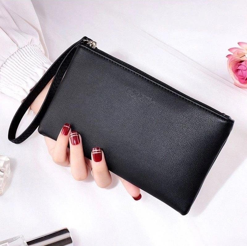 MARIONE Dompet Panjang Clutch Wanita Elegan Kasual untuk Tempat HP dan Uang 3