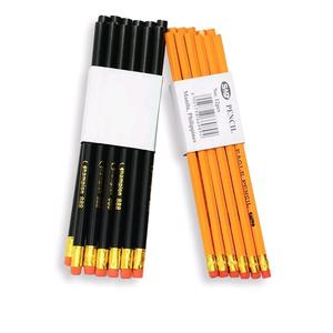 Pencil Lapis 12pcs Yellow Pencil No.2 Jumbo Black Pencils Lapis School Supplies art and craft