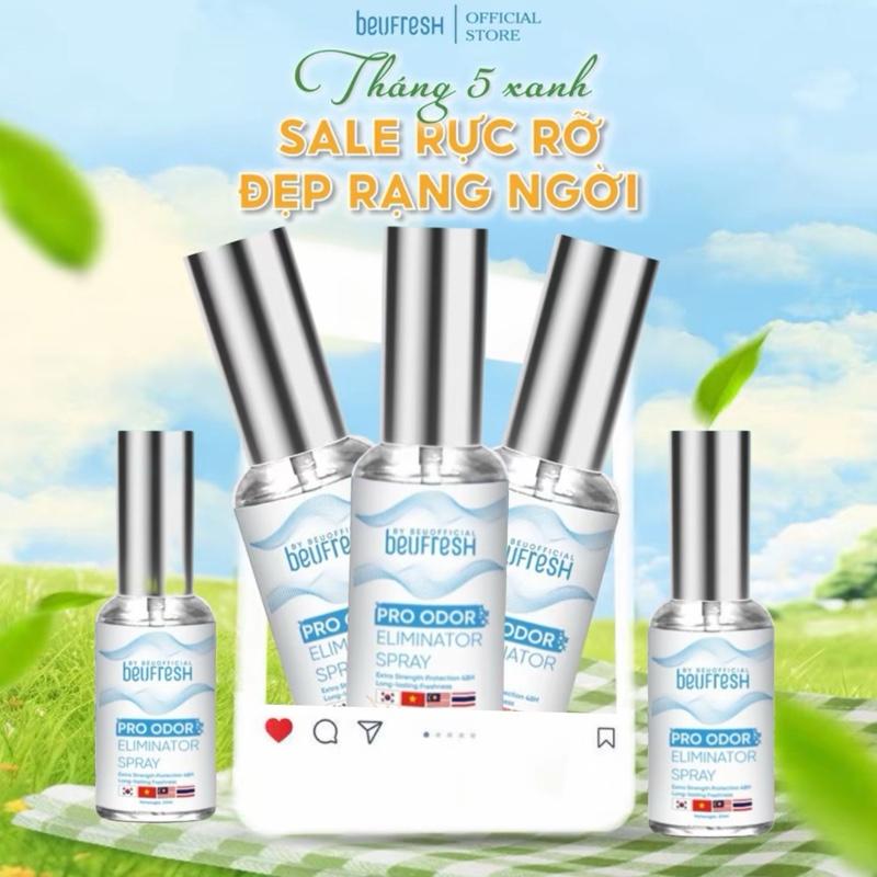 Xịt khử mùi toàn thân, lăn khử mùi BEUFRESH ngăn tiết mồ hôi, hạn chế mùi cơ thể 30ml 1