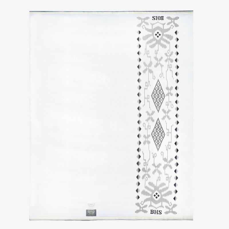 Sarung BHS Cosmo Silver Warna Putih Polos 01 3