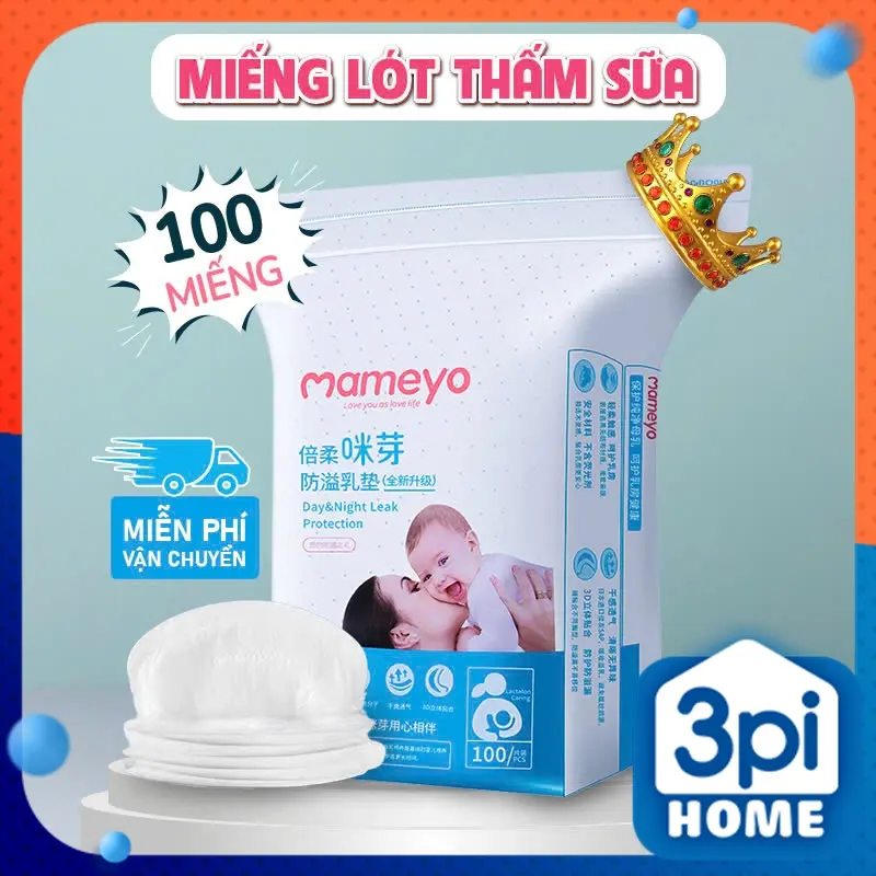 Miếng lót thấm sữa Mameyo (Bịch 100 Miếng)