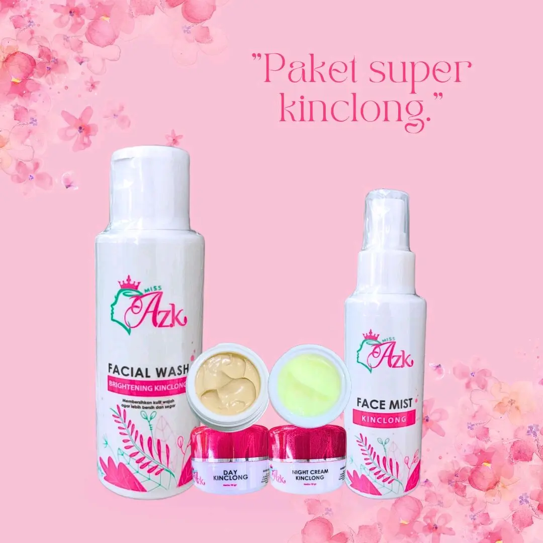 PAKET KINCLONG AZKA BEAUTY GLOW SKINCARE