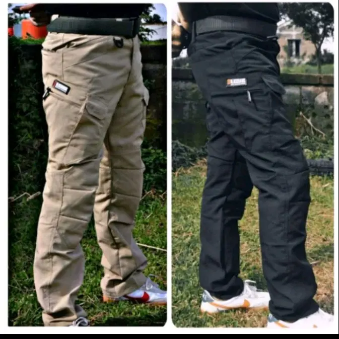 Celana Panjang Cargo Tactical Army Katun Ripstop Supreme Premium - Melar, Nyaman Gunung Casual Pria Dewasa