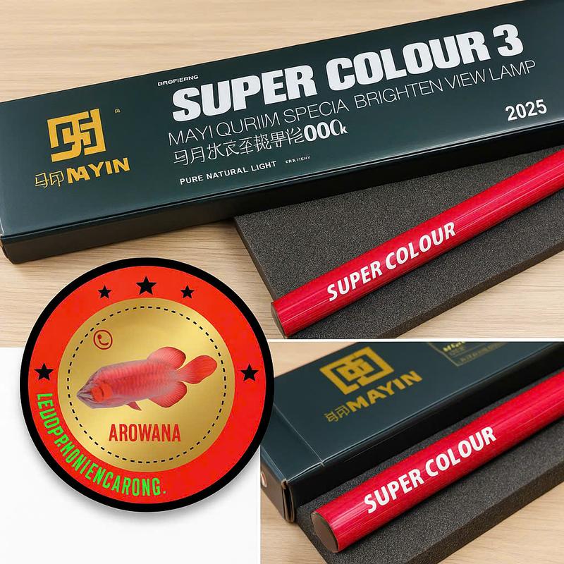  Đèn MAYIN SUPER COLOUR 3 Và Plus Huyết  Bối Vàng 52cm 72cm 92cm 112cm 142cm 172cm 