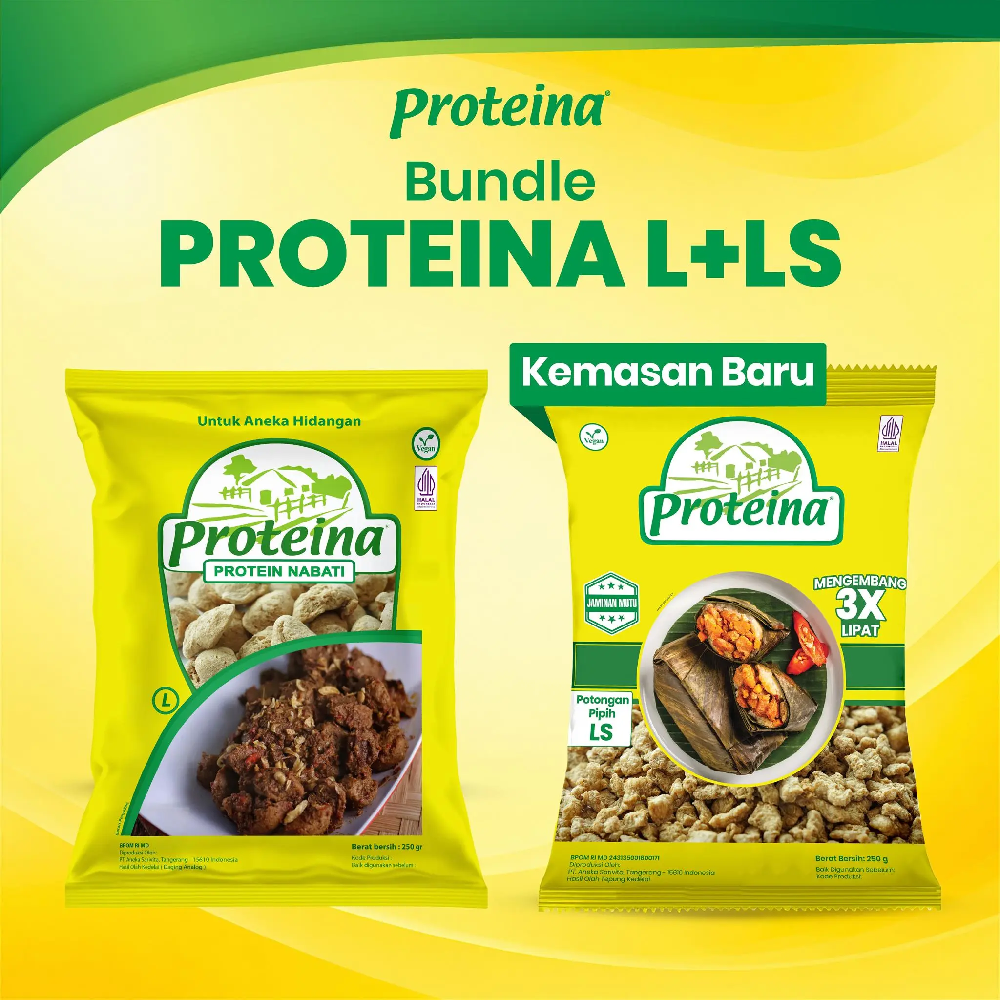 Proteina L + Proteina LS ( BUNDLE 2PCS )
