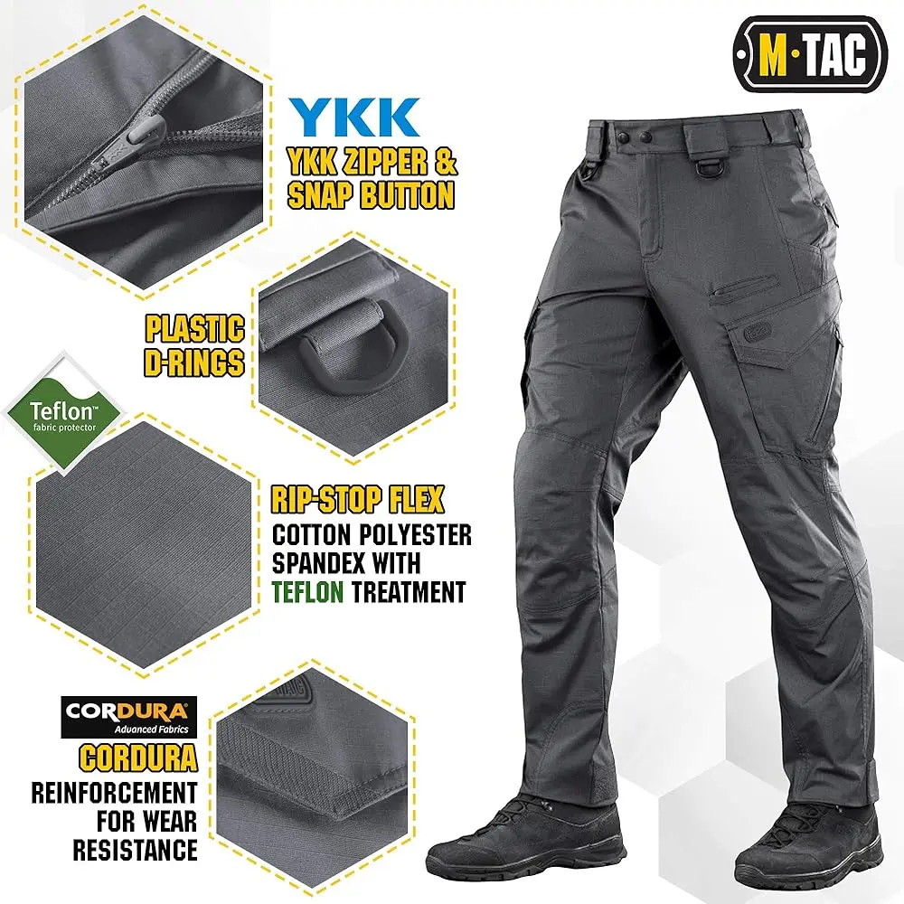 Celana Panjang Polos Mtac Premium / Celana Katun Pria / Celana Kerja / Celana joger Hitam