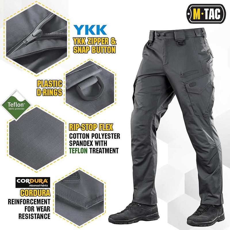 Celana Panjang Polos Mtac Premium / Celana Katun Pria / Celana Kerja / Celana joger Hitam 0
