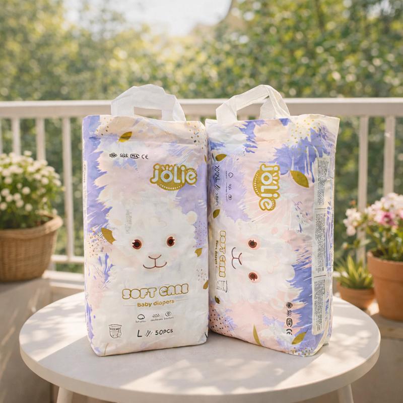 JOLIE Combo 100 Miếng Bỉm Quần/Tã Dán Loại 1 Cotton Mềm Mại Thấm Hút Tốt Size S-4XL Cho Bé