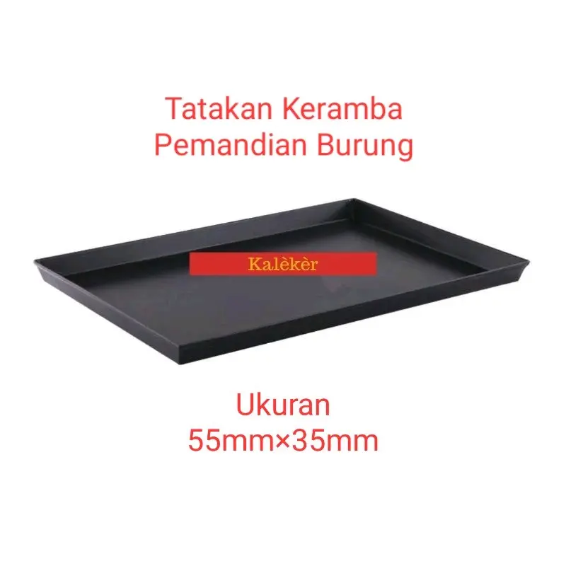 TATAKAN KERAMBA PEMANDIAN BURUNG