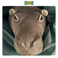 Gambar IKEA SANDLOPARE Boneka Kuda Nil Abu Abu 56cm dari IKEA Indonesia Kota Administrasi Jakarta Timur 5 Tokopedia