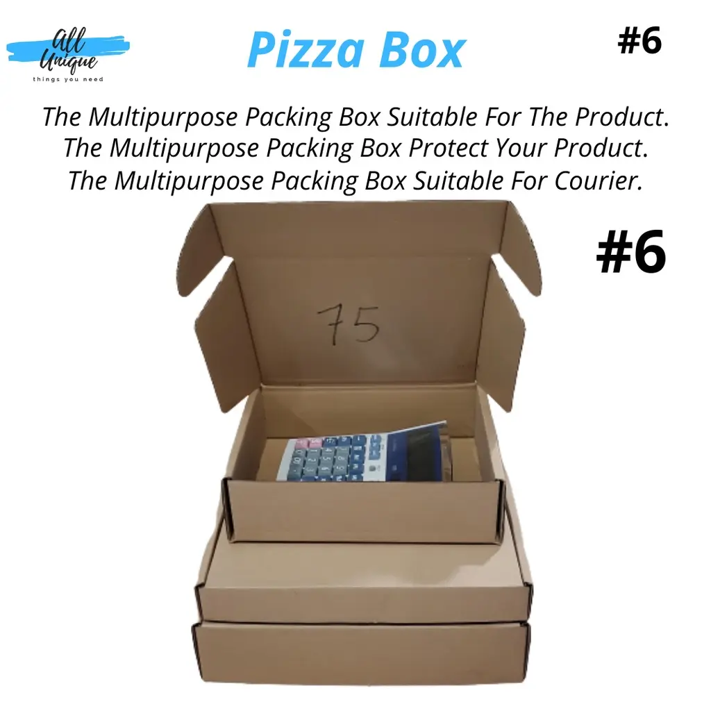Pizza Box-#6-Carton Box-Packaging box-Courier box