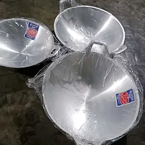 3 pc Kuali penggorengan / wajan penggorengan Aluminium