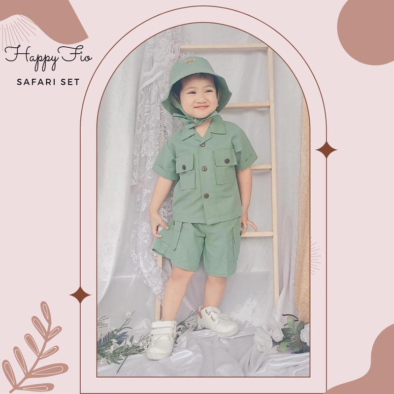 Safari set baju bayi dan anak (Zoo Keeper) By Happyfio 7