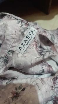 Product Review of MECA dress Lebaran 2025 bahan jaguard viscose by Azasyagallery Gamis Wanita from E**a s**i 1