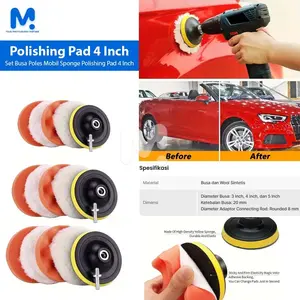 Set Busa Poles Mobil Sponge Polishing Pad