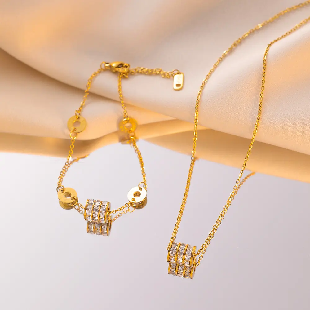 Elegant Pendant Classical Ladies Jewelry Sets Valentine's Day Gift