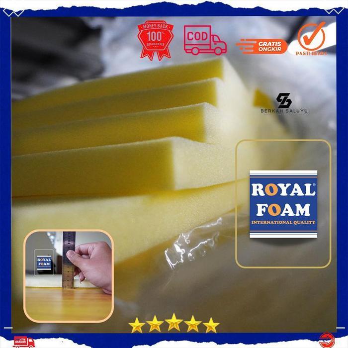 Gambar Busa Royal Foam  asli ukuran 200 cm x 150 cm x 2 CM  bahan tambahan  furniture - BUSAROYAL200X150X2CM dari BS Home Decor Kab. Bandung Barat 5 Tokopedia