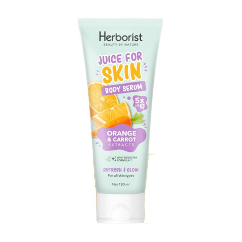 1PCS HERBORIST JUICE FOR SKIN BODY SERUM 180ML/ HANDBODY Lotion UNTUK SEMUA JENIS KULIT Mencerahkan Tubuh 0