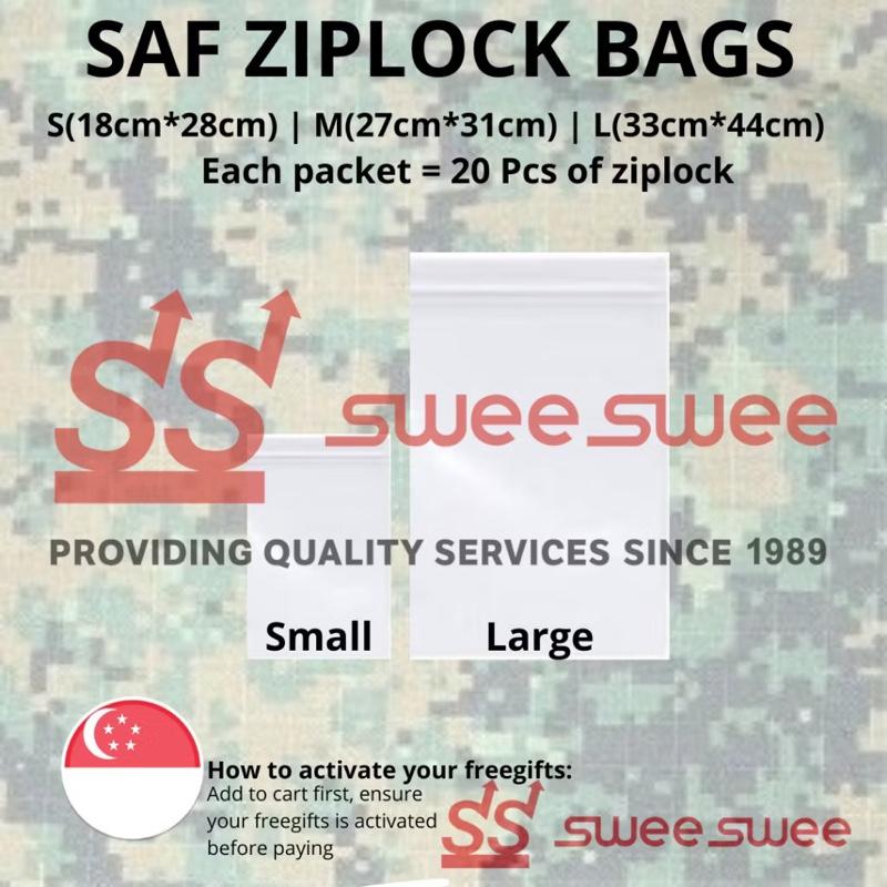 Product Introduction of CHEAPEST & READYSTOCK SAF ZIPLOCK BAGS FOR EASYSTORAGE Emart fieldcamp 17