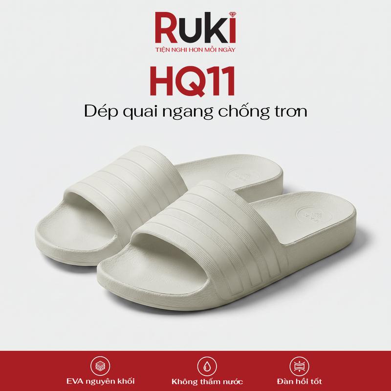 Dép Quai Ngang EVA PKK HQ11 Form Rộng - Êm Chân, Chống Trơn, Đi Trong Nhà Hằng Ngày, dép nam nữ