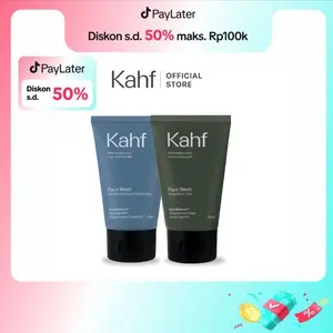 Paket Kahf Oil & Acne Care + Brightening Face Wash Pack 100 ml